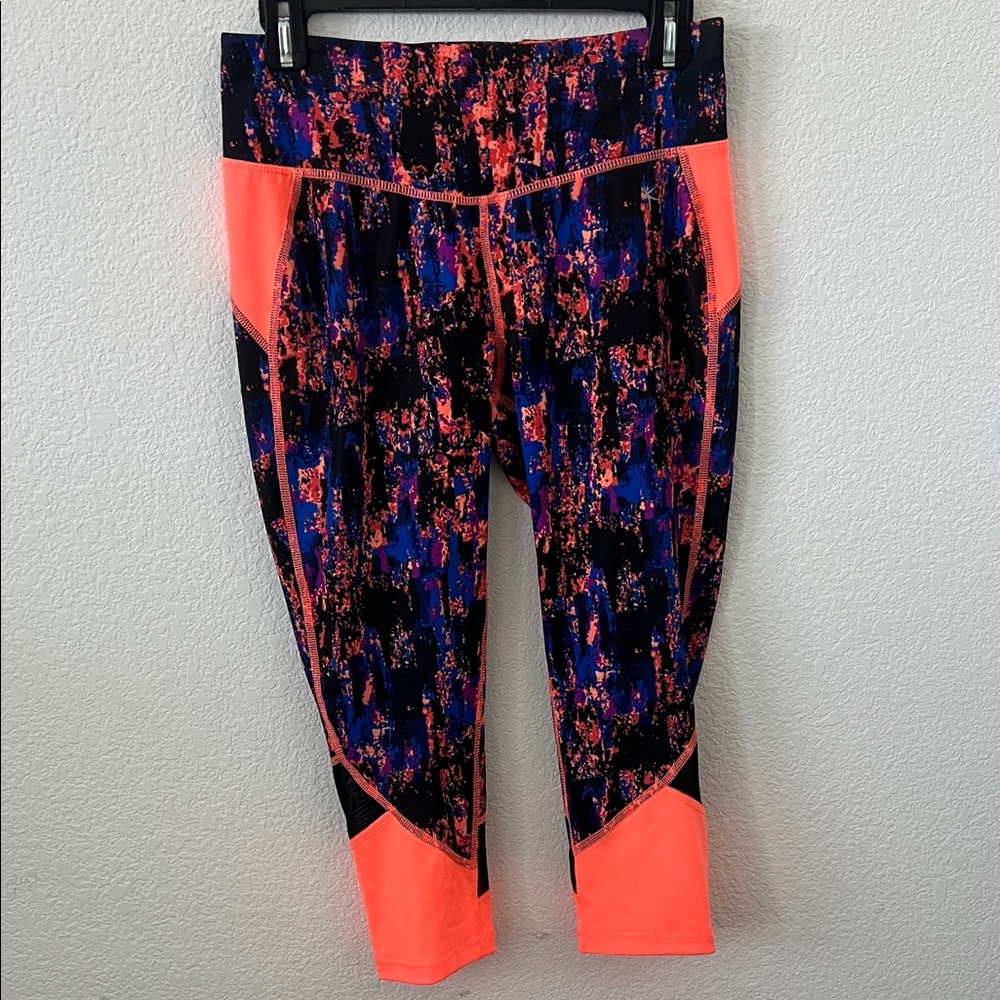 Danskin Multicolor Abstract Track Pants